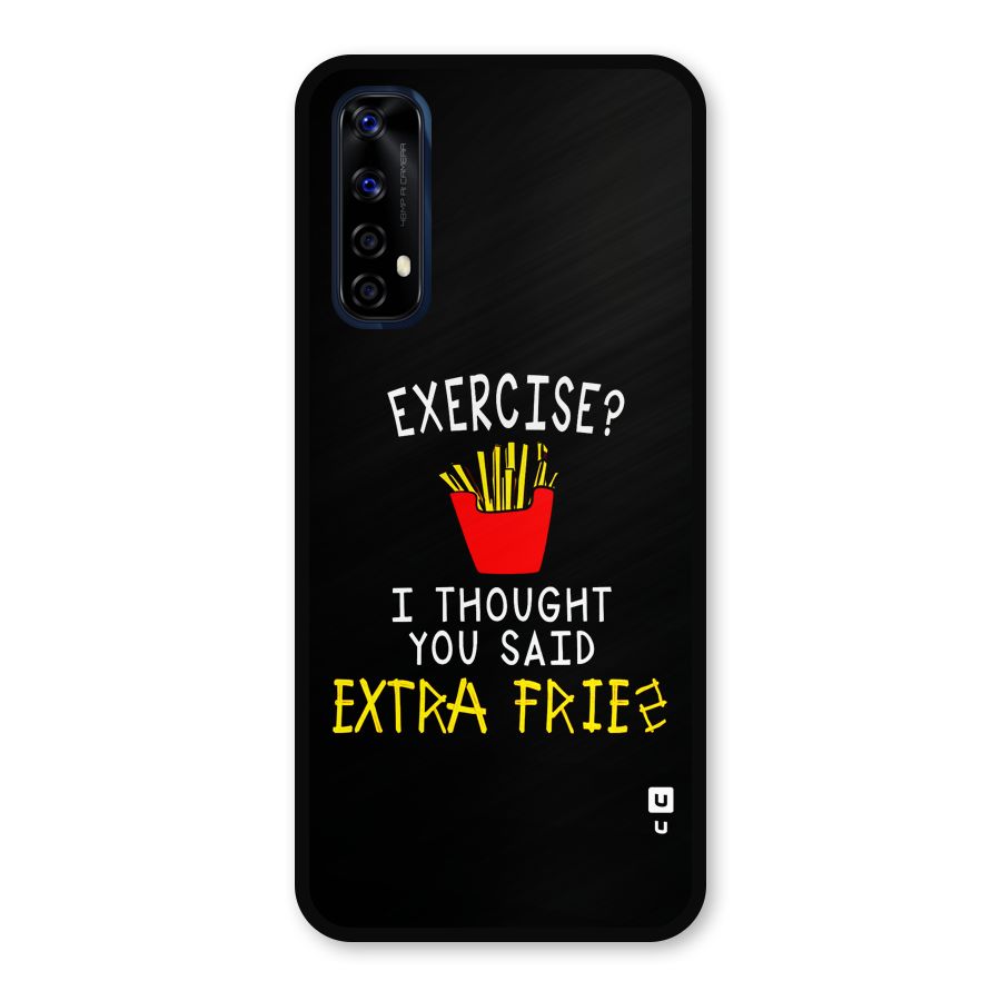 Extra Fries Metal Back Case for Realme 7