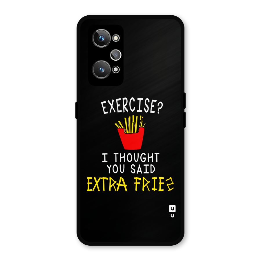 Extra Fries Metal Back Case for Realme GT Neo2