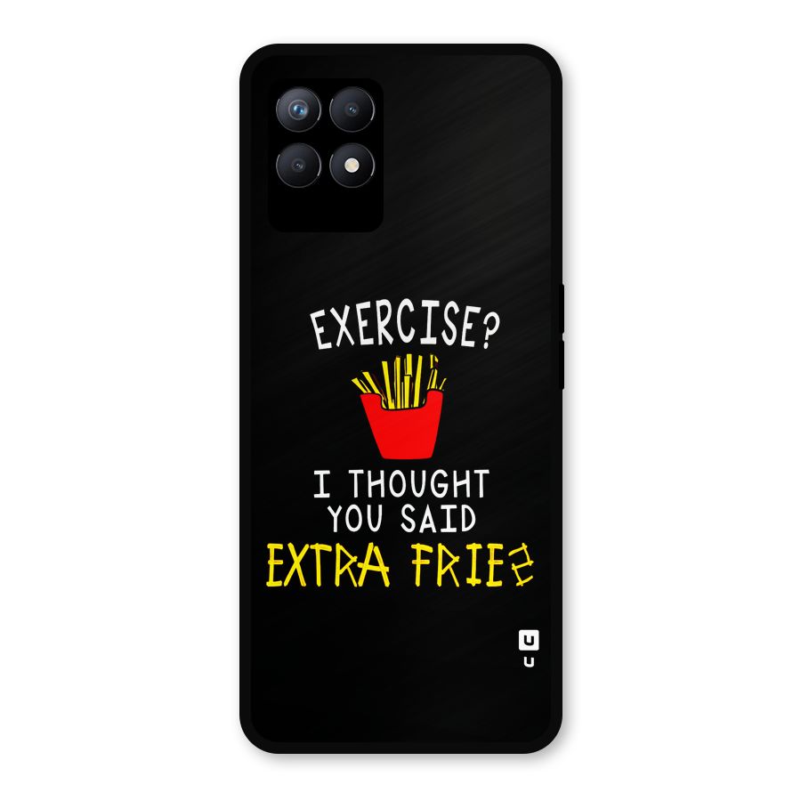 Extra Fries Metal Back Case for Realme Narzo 50