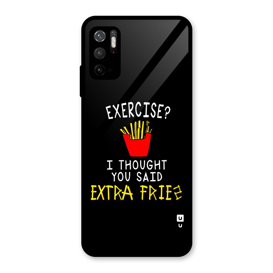 Extra Fries Metal Back Case for Redmi Note 10T 5G