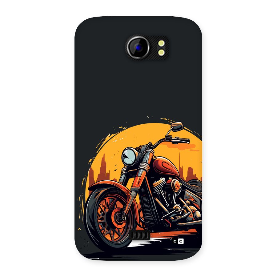 Extreme Cruiser Bike Back Case for Canvas 2 A110