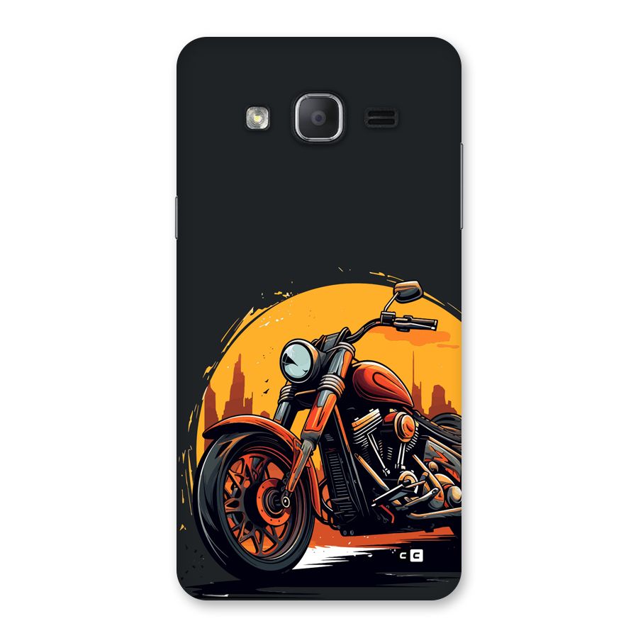 Extreme Cruiser Bike Back Case for Galaxy On7 2015