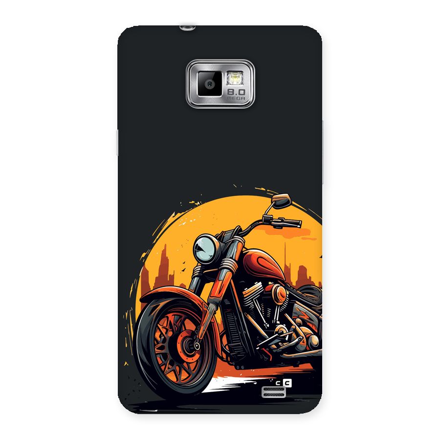 Extreme Cruiser Bike Back Case for Galaxy S2