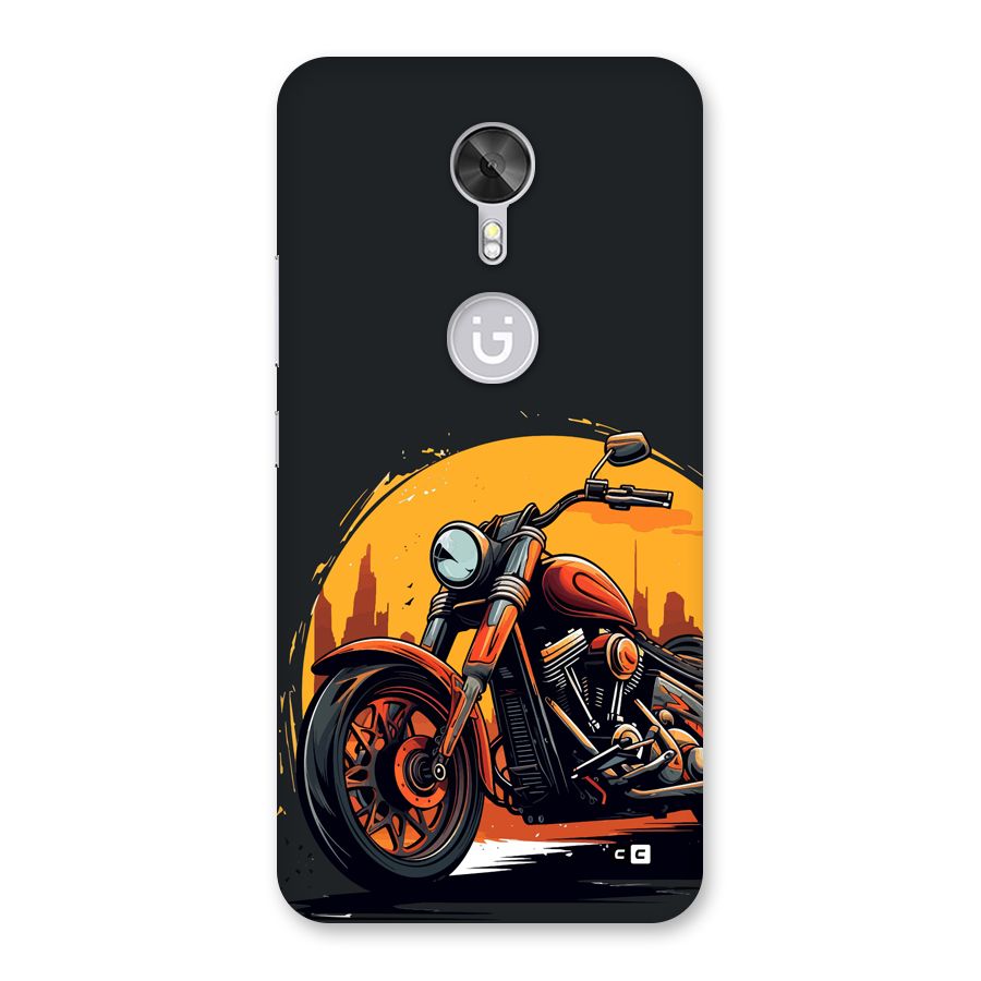Extreme Cruiser Bike Back Case for Gionee A1