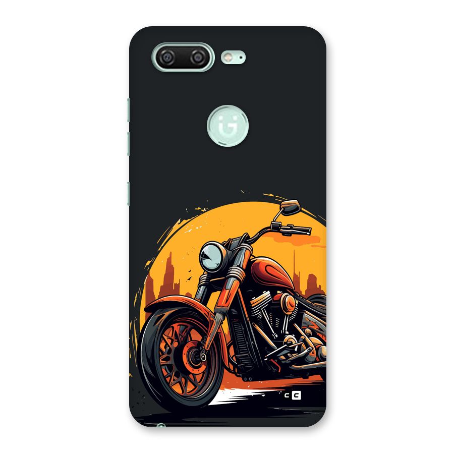 Extreme Cruiser Bike Back Case for Gionee S10