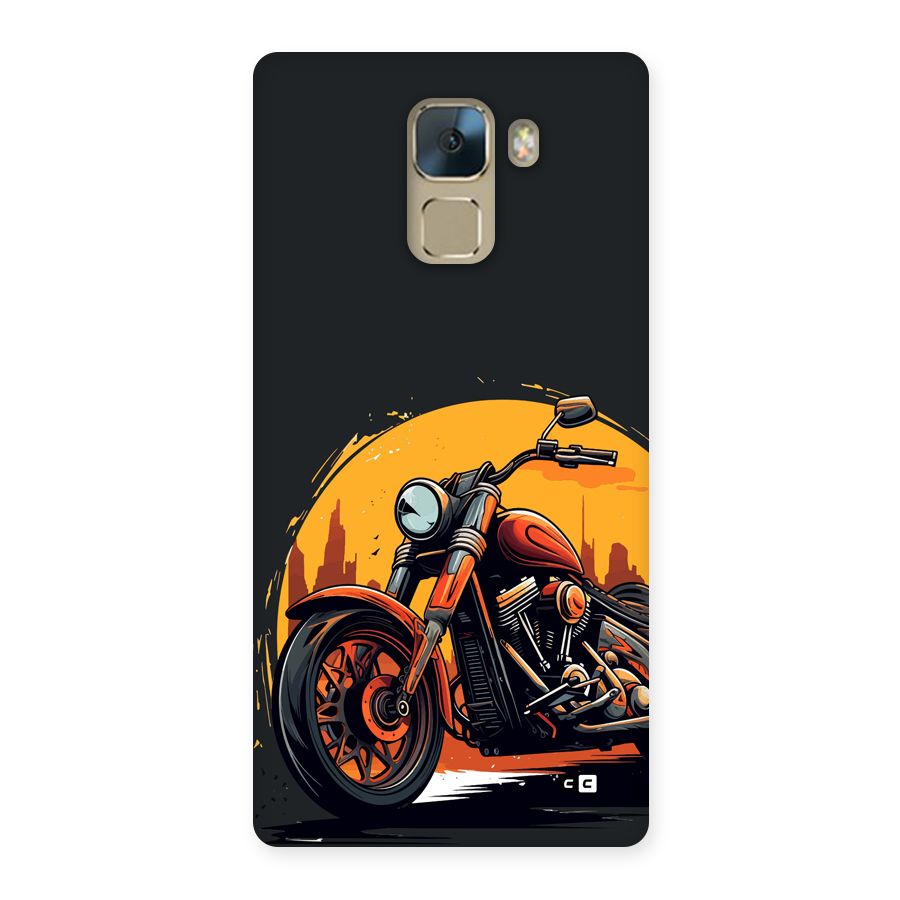 Extreme Cruiser Bike Back Case for Honor 7