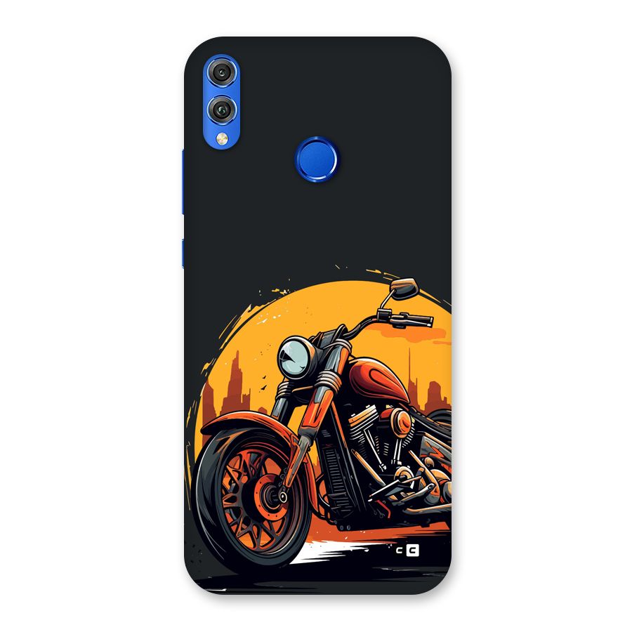 Extreme Cruiser Bike Back Case for Honor 8X