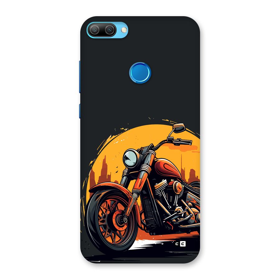 Extreme Cruiser Bike Back Case for Honor 9N