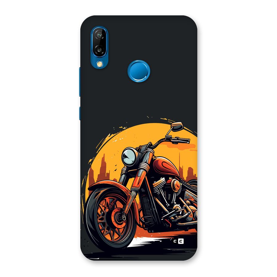 Extreme Cruiser Bike Back Case for Huawei P20 Lite