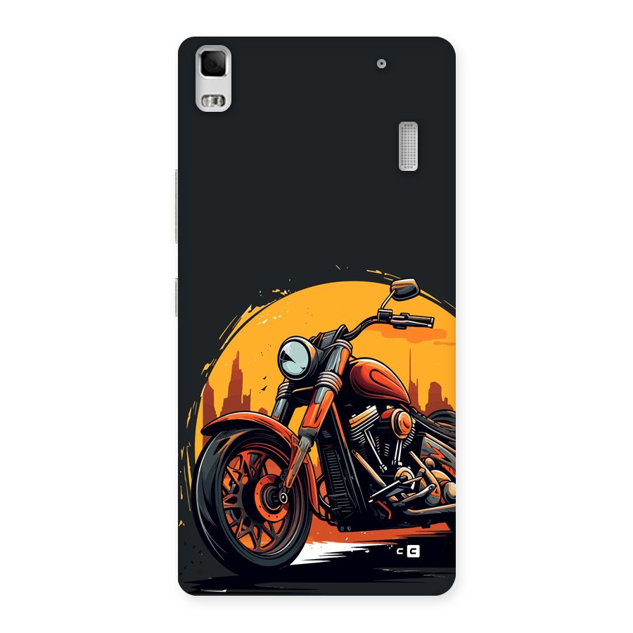 Extreme Cruiser Bike Back Case for Lenovo K3 Note
