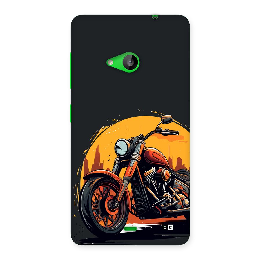 Extreme Cruiser Bike Back Case for Lumia 535