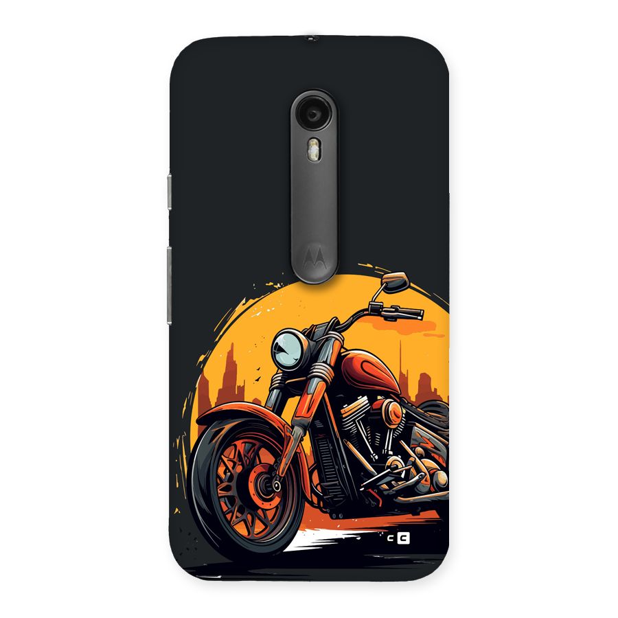 Extreme Cruiser Bike Back Case for Moto G3