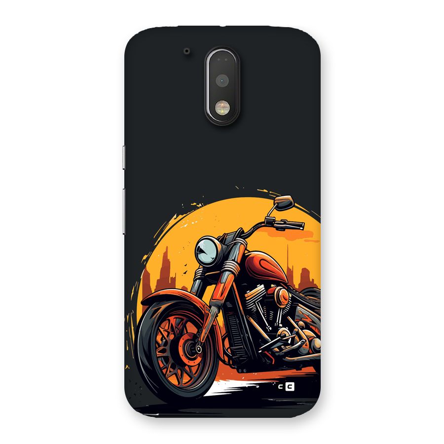 Extreme Cruiser Bike Back Case for Moto G4 Plus
