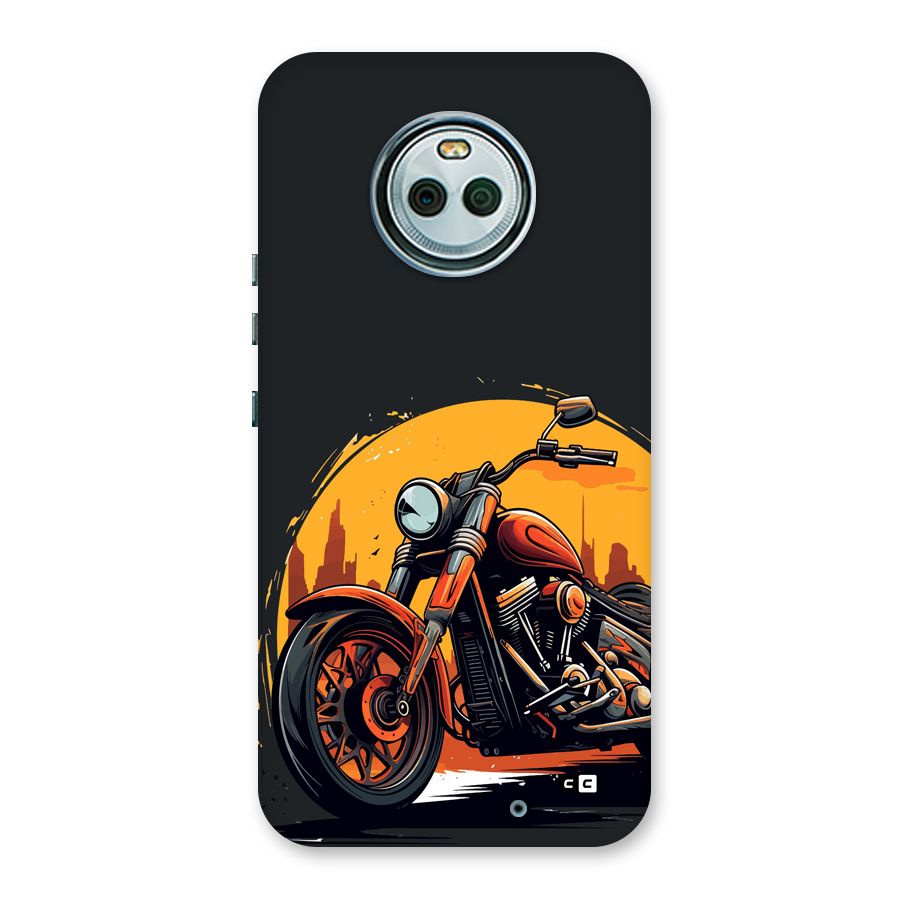 Extreme Cruiser Bike Back Case for Moto X4