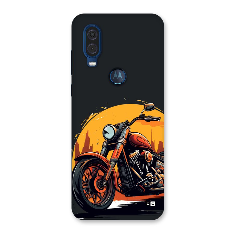 Extreme Cruiser Bike Back Case for Motorola One Vision