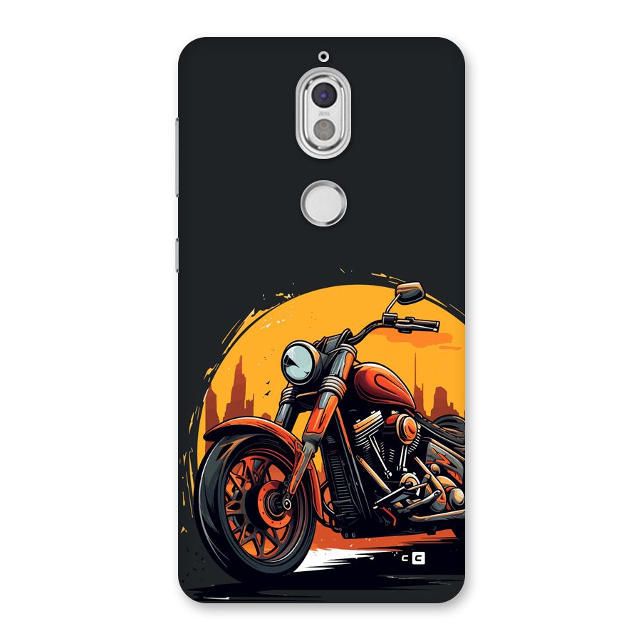 Extreme Cruiser Bike Back Case for Nokia 7