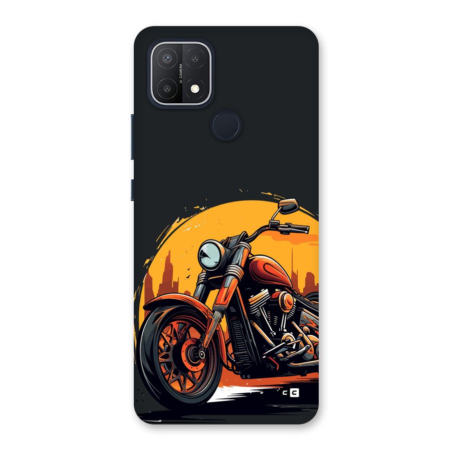 Extreme Cruiser Bike Back Case for Oppo A15