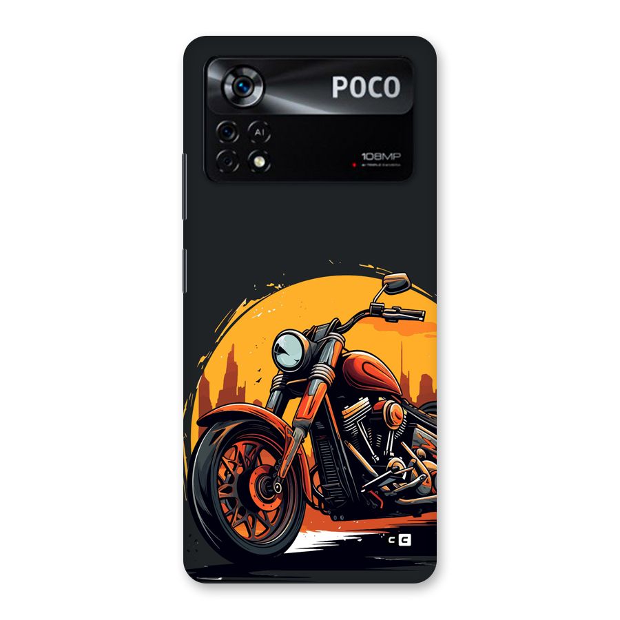 Extreme Cruiser Bike Back Case for Poco X4 Pro 5G