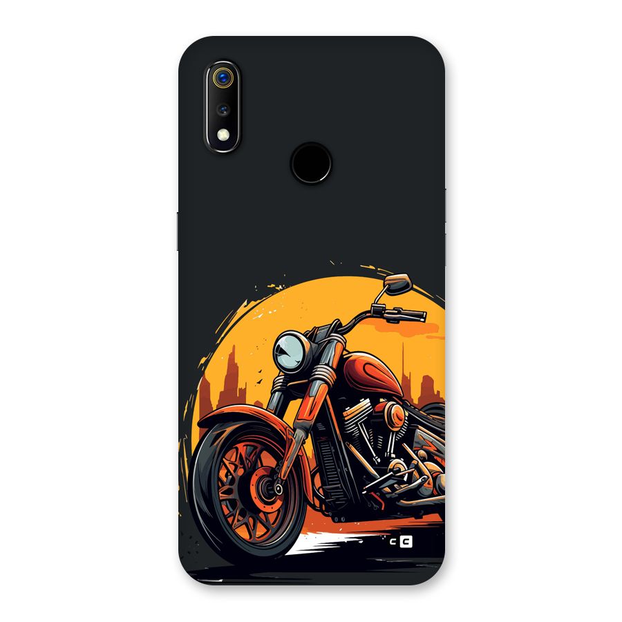 Extreme Cruiser Bike Back Case for Realme 3