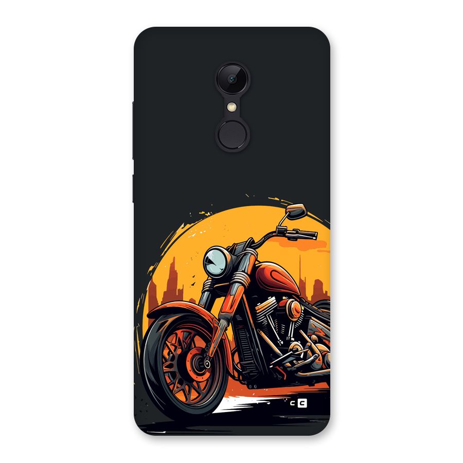Extreme Cruiser Bike Back Case for Redmi 5