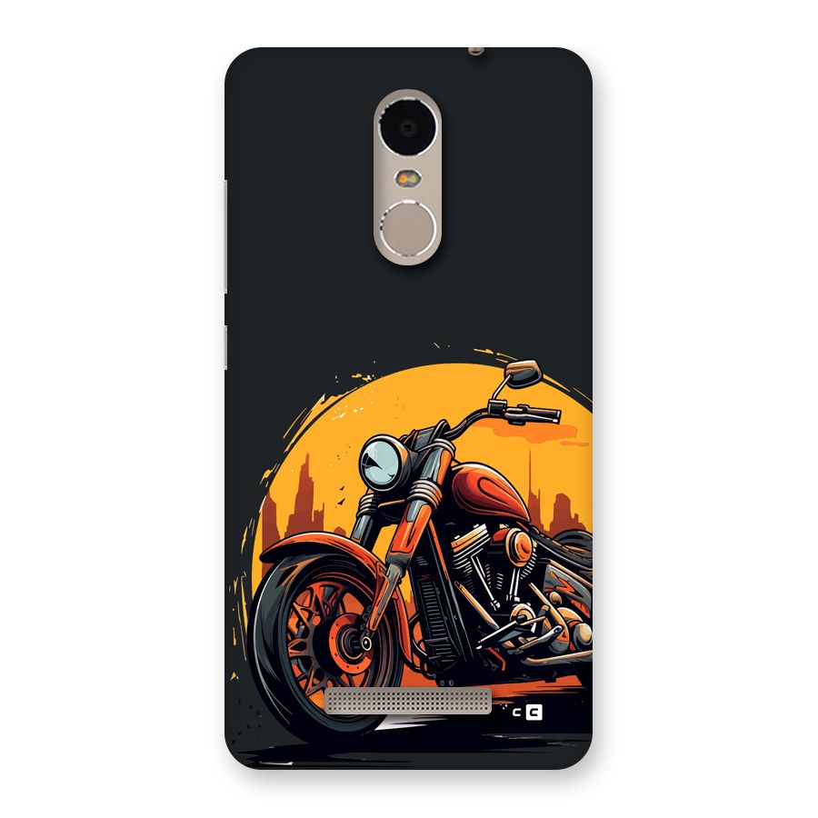 Extreme Cruiser Bike Back Case for Redmi Note 3