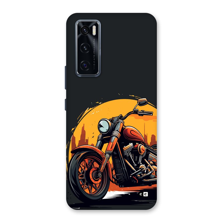 Extreme Cruiser Bike Back Case for Vivo V20 SE