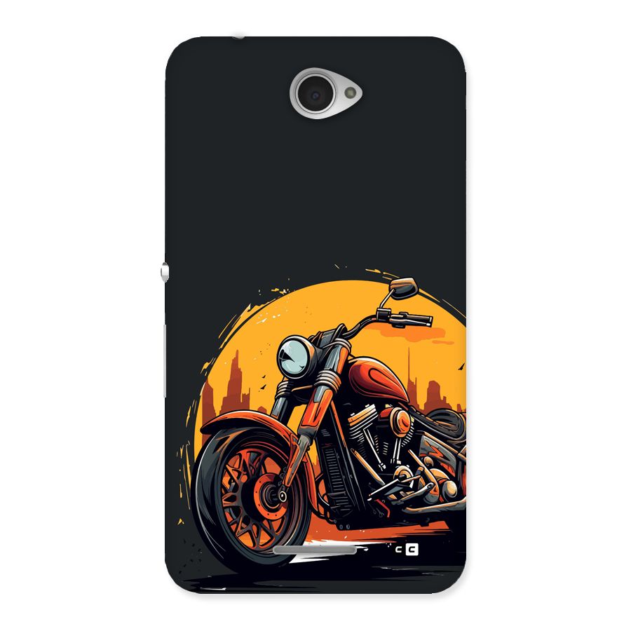 Extreme Cruiser Bike Back Case for Xperia E4
