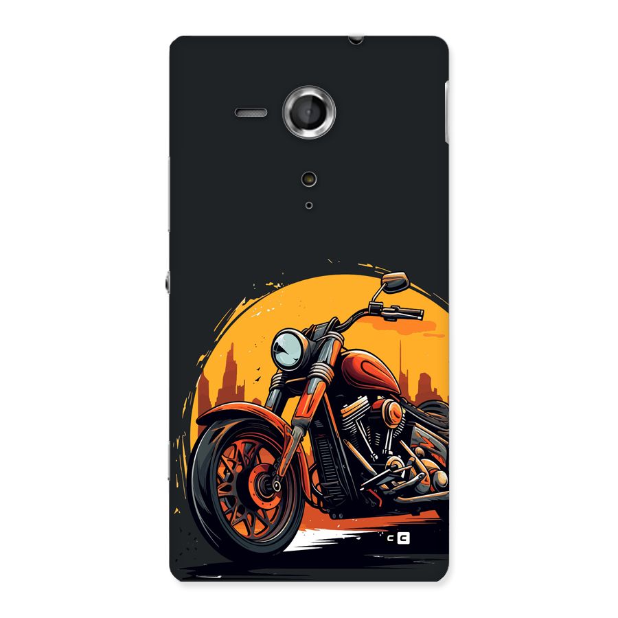 Extreme Cruiser Bike Back Case for Xperia Sp
