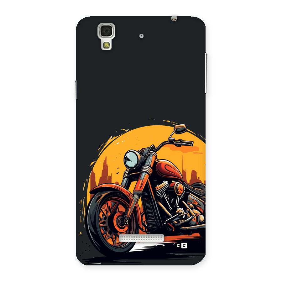 Extreme Cruiser Bike Back Case for Yureka
