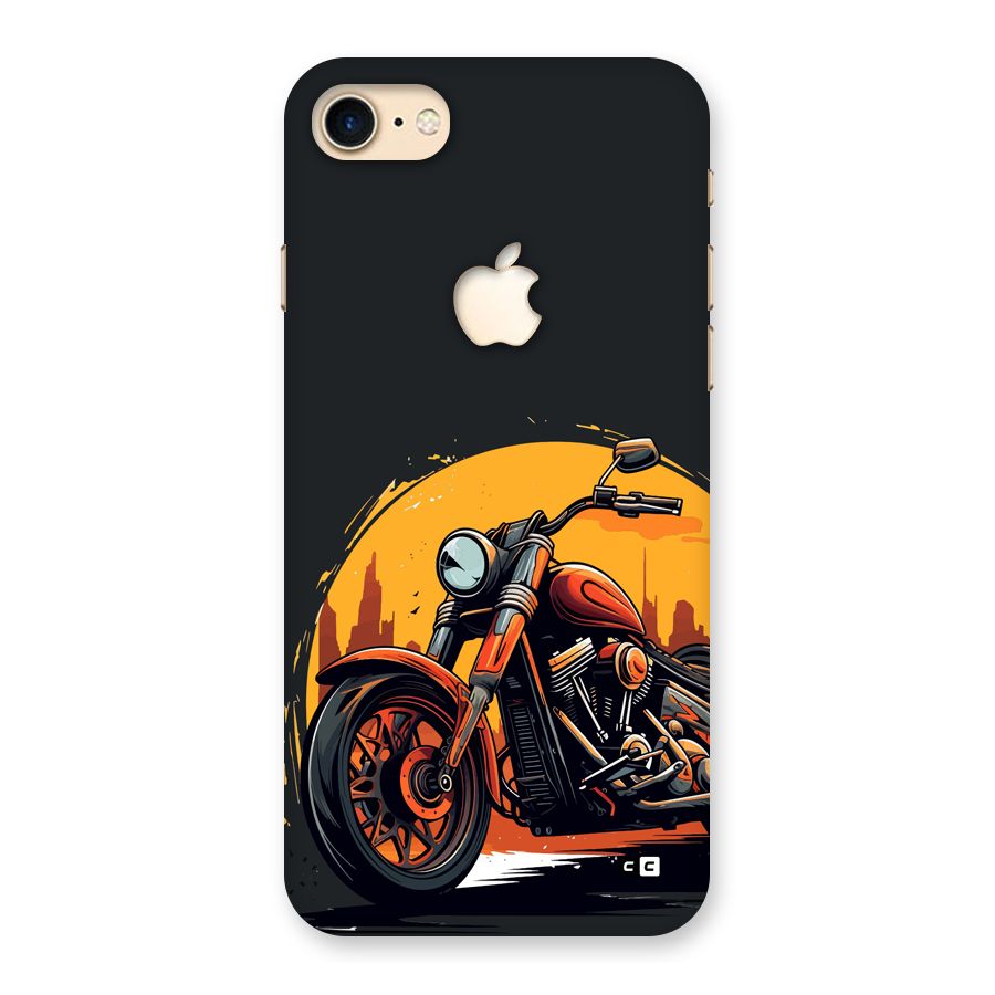 Extreme Cruiser Bike Back Case for iPhone 7 Apple Cut