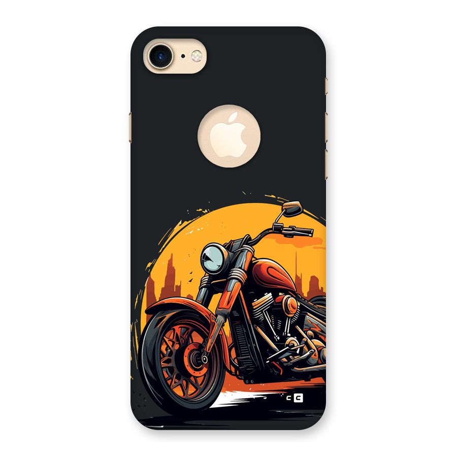 Extreme Cruiser Bike Back Case for iPhone 7 Logo Cut