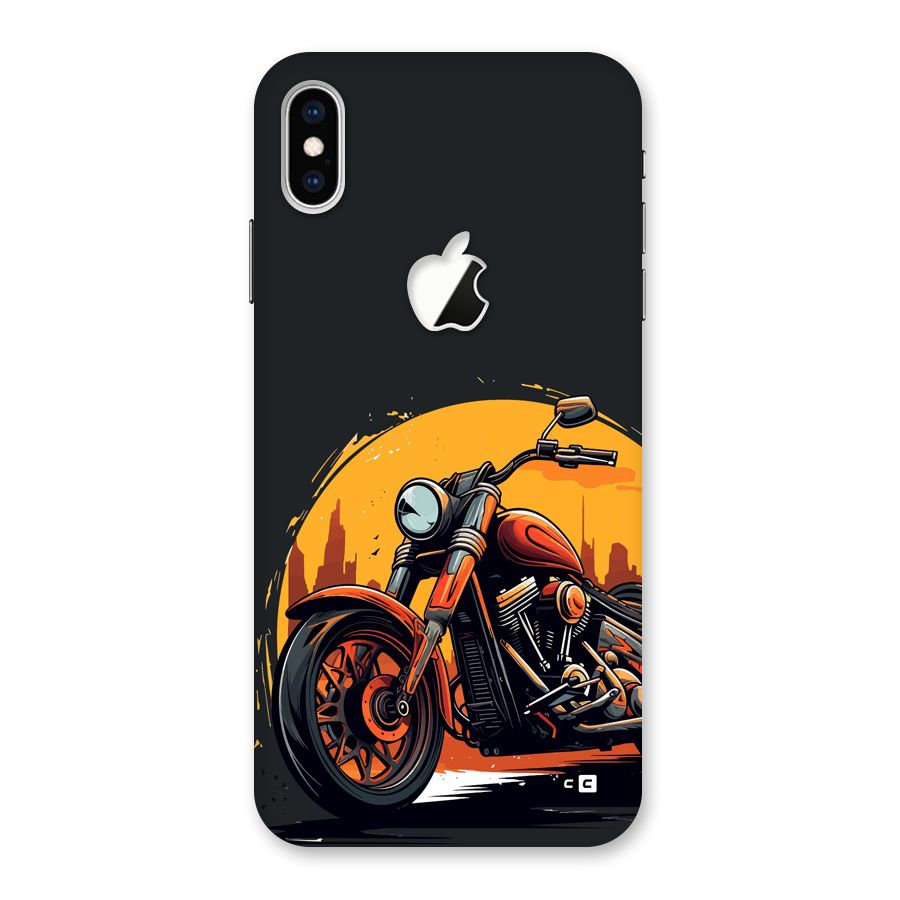 Extreme Cruiser Bike Back Case for iPhone XS Max Apple Cut