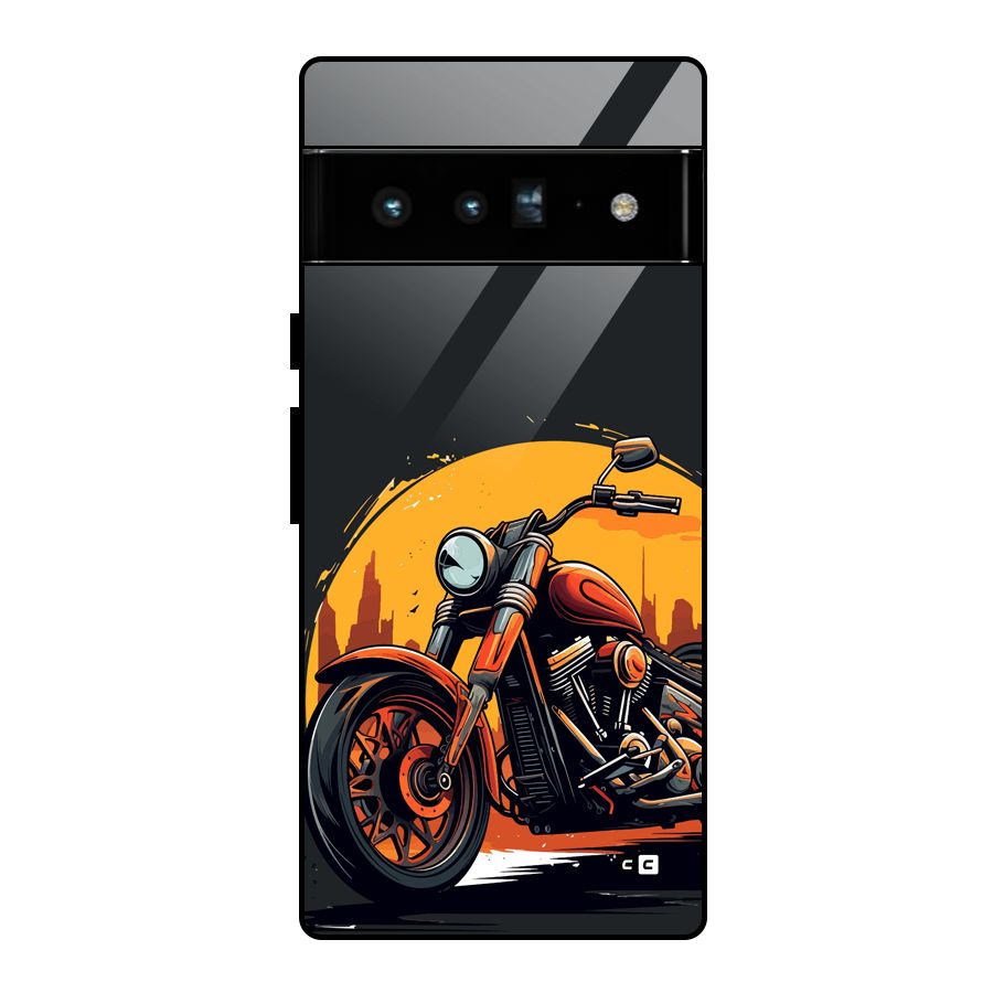 Extreme Cruiser Bike Glass Back Case for Google Pixel 6 Pro