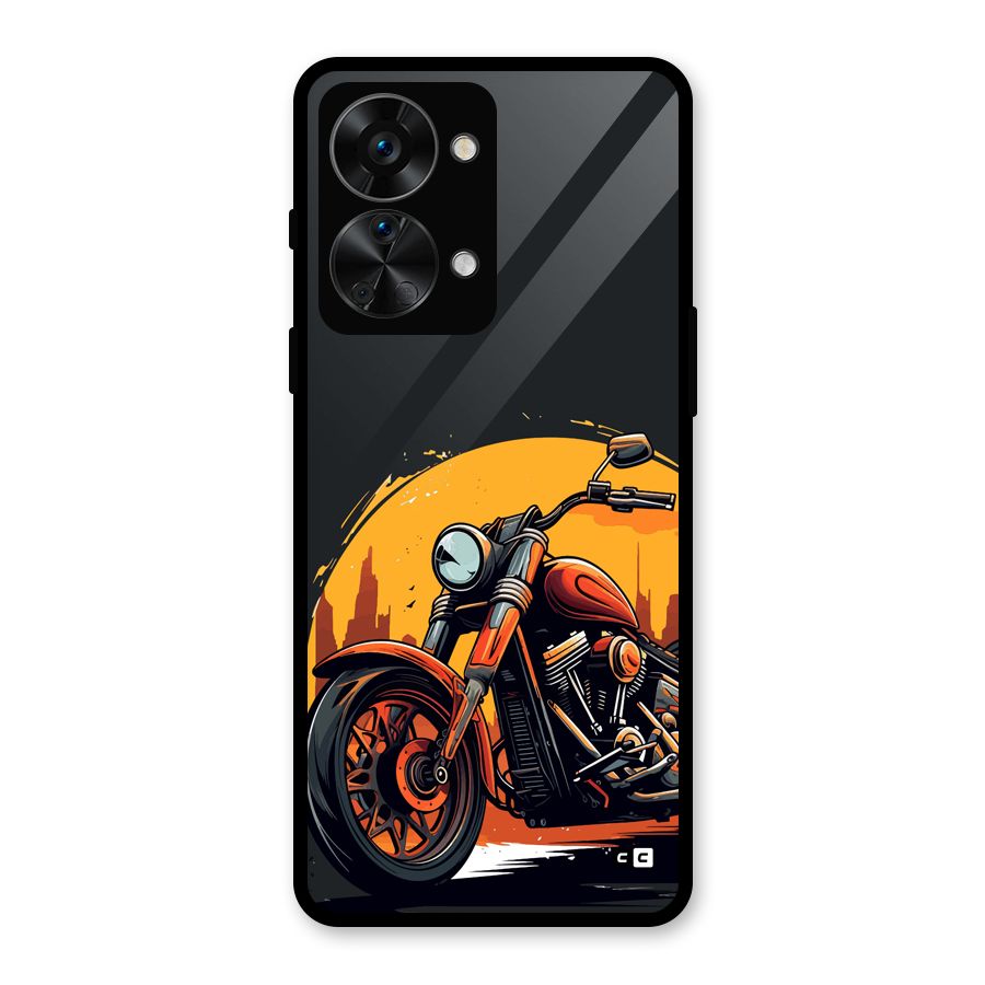 Extreme Cruiser Bike Glass Back Case for OnePlus Nord 2T