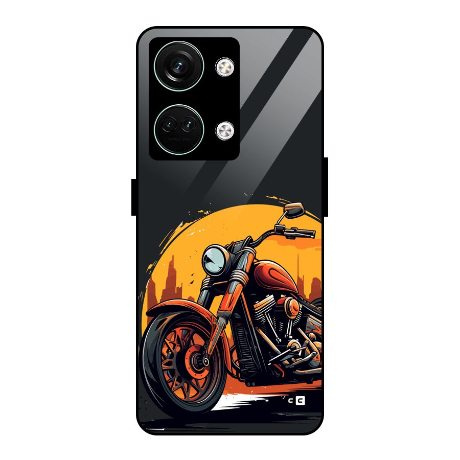Extreme Cruiser Bike Glass Back Case for Oneplus Nord 3