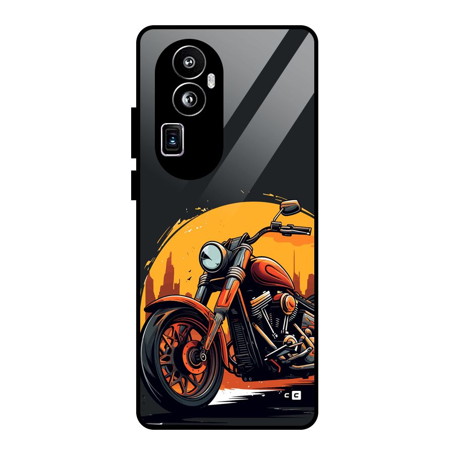 Extreme Cruiser Bike Glass Back Case for Oppo Reno10 Pro Plus