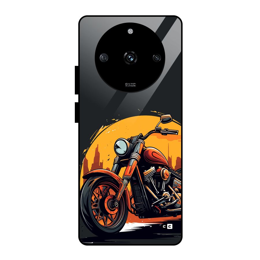 Extreme Cruiser Bike Glass Back Case for Realme Narzo 60 5G