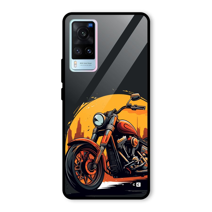 Extreme Cruiser Bike Glass Back Case for Vivo X60