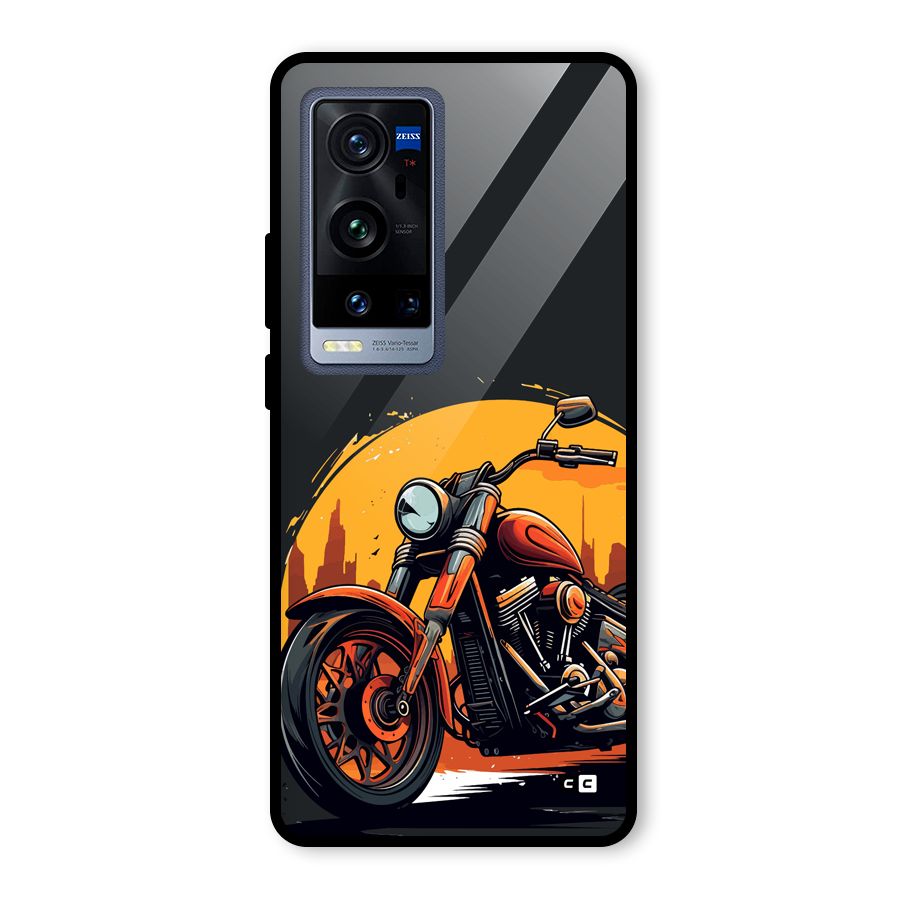 Extreme Cruiser Bike Glass Back Case for Vivo X60 Pro Plus