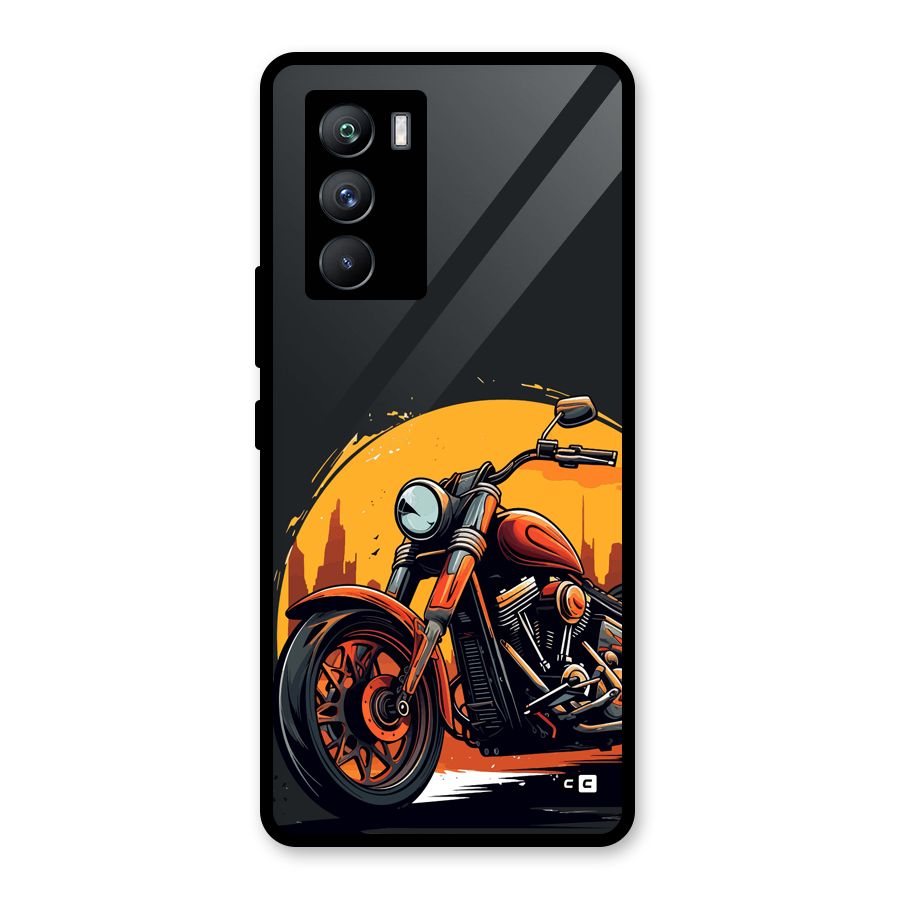 Extreme Cruiser Bike Glass Back Case for Vivo iQOO 9 SE