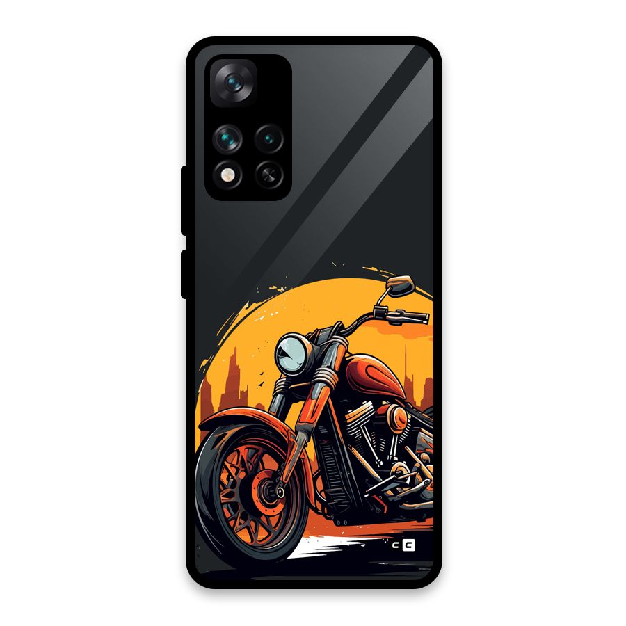 Extreme Cruiser Bike Glass Back Case for Xiaomi 11i HyperCharge 5G