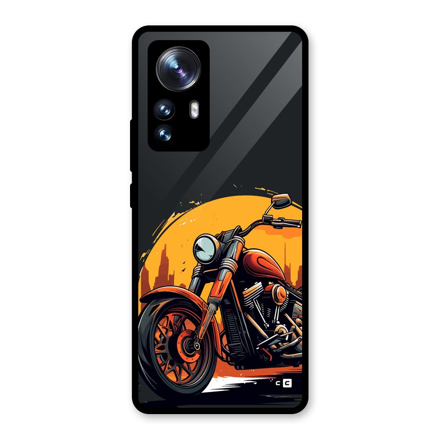 Extreme Cruiser Bike Glass Back Case for Xiaomi 12 Pro