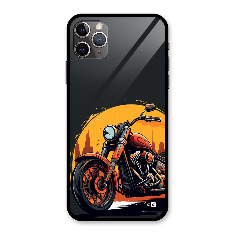 Extreme Cruiser Bike Glass Back Case for iPhone 11 Pro Max