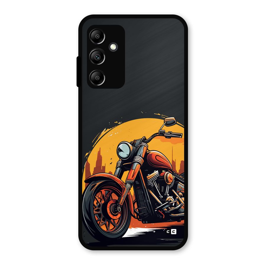 Extreme Cruiser Bike Metal Back Case for Galaxy A14 5G