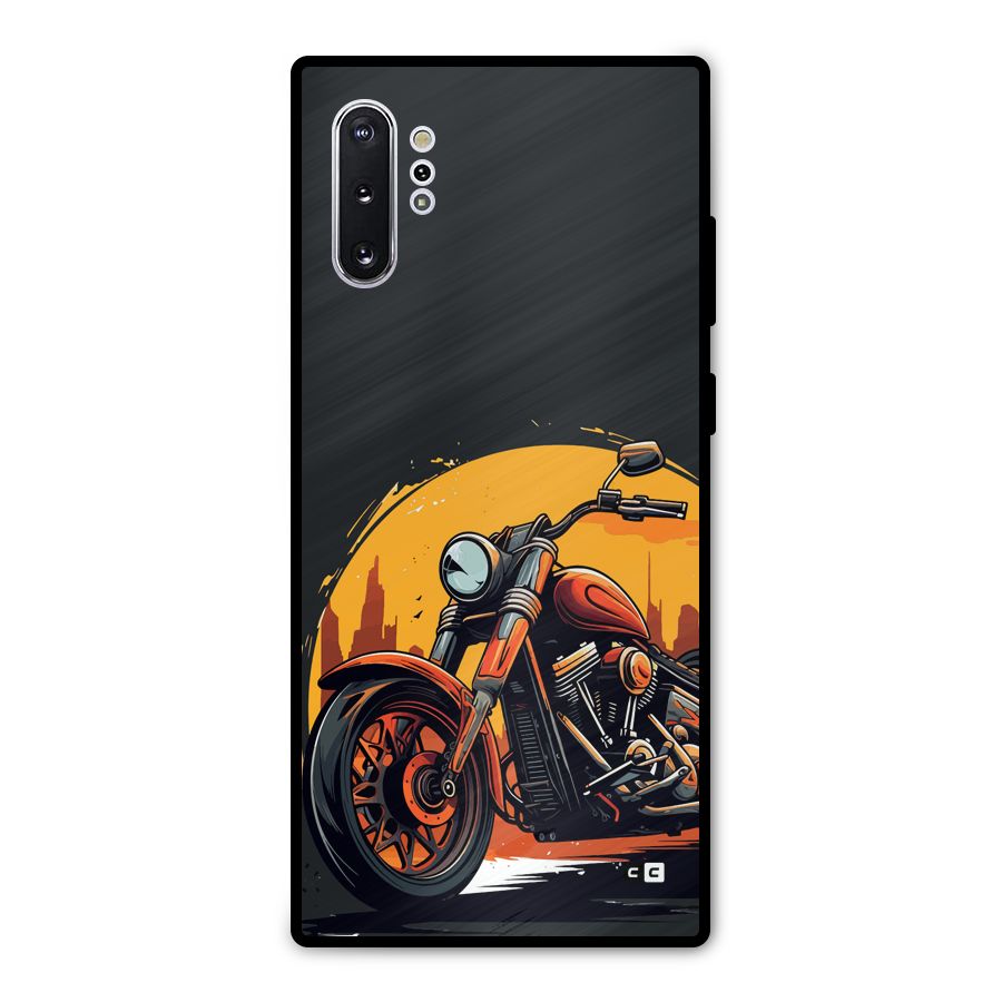 Extreme Cruiser Bike Metal Back Case for Galaxy Note 10 Plus