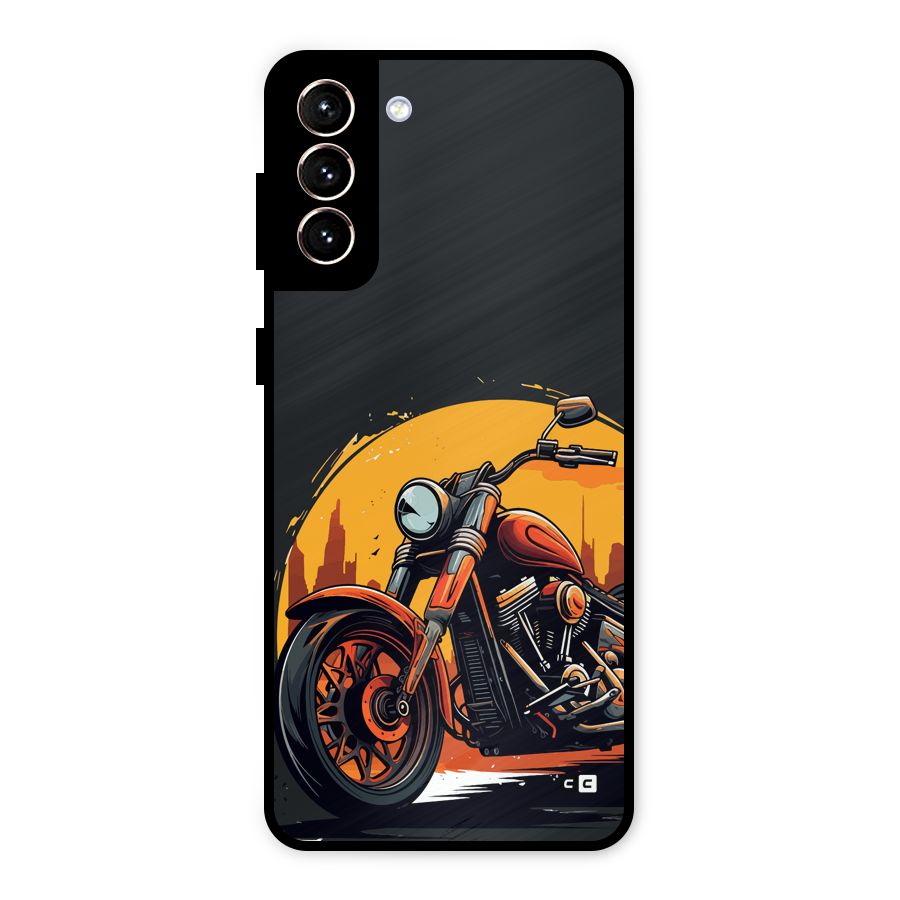 Extreme Cruiser Bike Metal Back Case for Galaxy S21 Plus