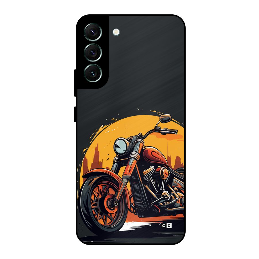 Extreme Cruiser Bike Metal Back Case for Galaxy S22 Plus 5G