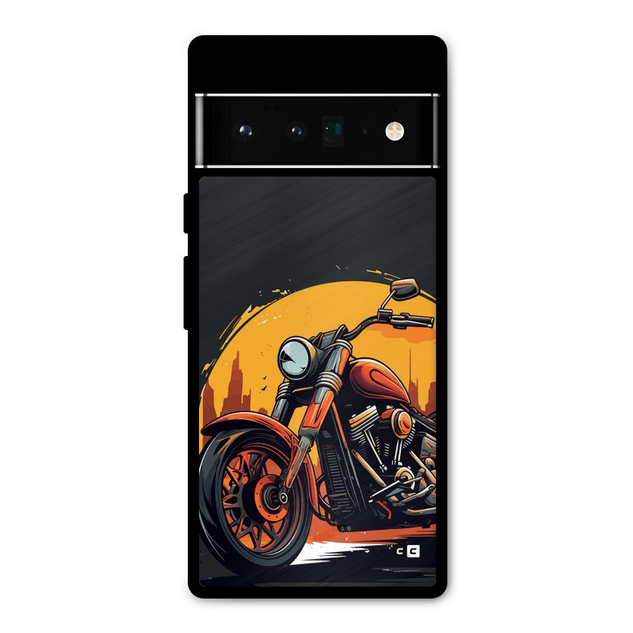 Extreme Cruiser Bike Metal Back Case for Google Pixel 6 Pro