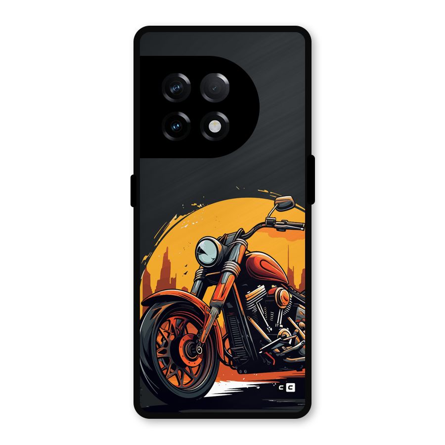 Extreme Cruiser Bike Metal Back Case for OnePlus 11R