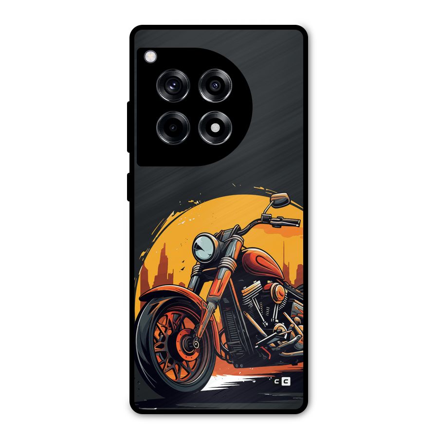 Extreme Cruiser Bike Metal Back Case for OnePlus 12R